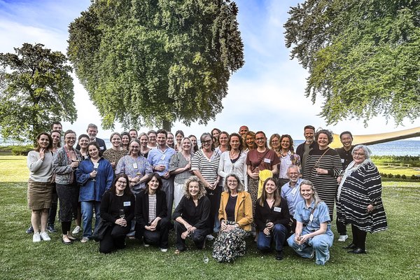 Group photo of the 2025 DNRF Center Coordinator Retreat