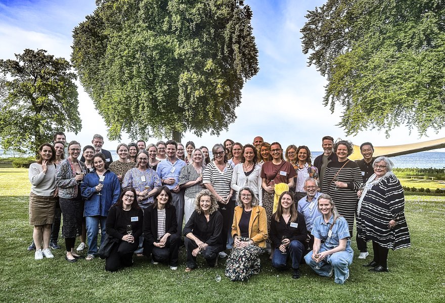 Group photo of the 2025 DNRF Center Coordinator Retreat