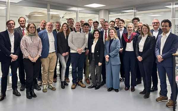 Danish delegation to the Einstein Telescope which included CoG group leaders, Prof. Niels Obers and Asst. Prof. Johan Samsing.
