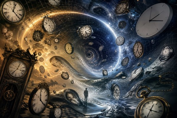 Troels Harmark - AI generated of time