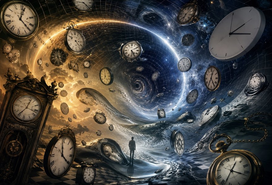 Troels Harmark - AI generated of time