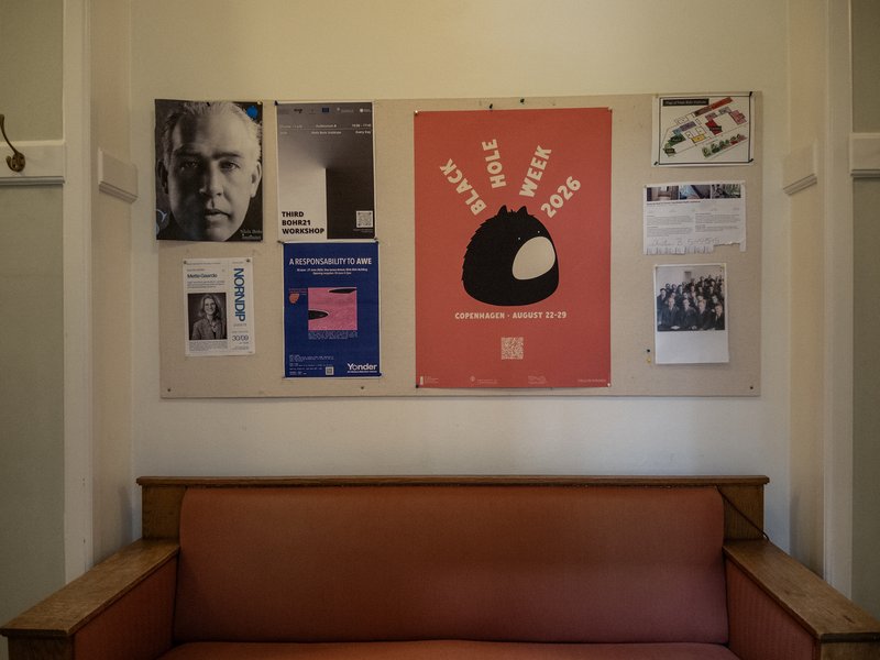 Poster of Black Hole Week 2026 at the Niels Bohr Institute