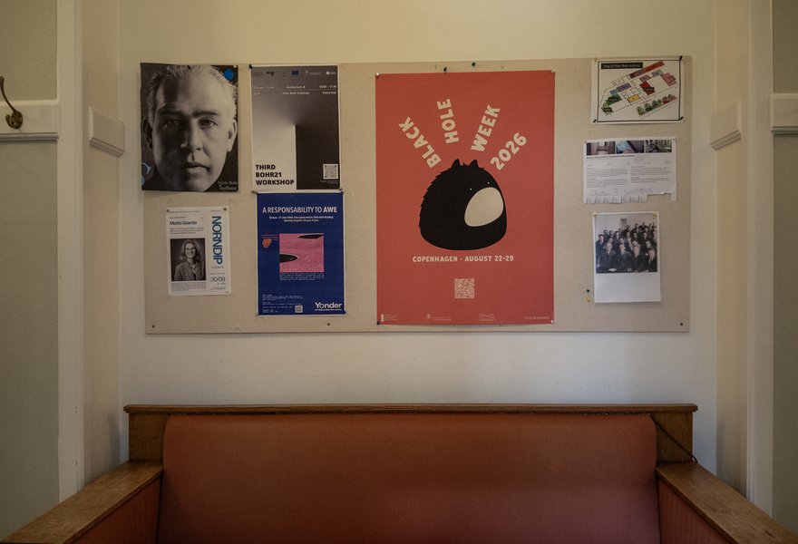 Poster of Black Hole Week 2026 at the Niels Bohr Institute