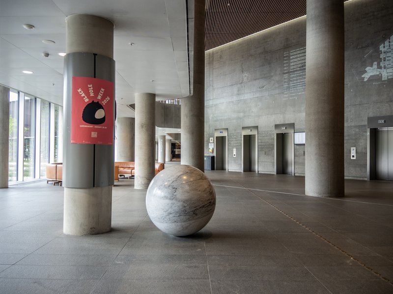 Poster of Black Hole Week 2026 at Panum, North Campus, Copenhagen