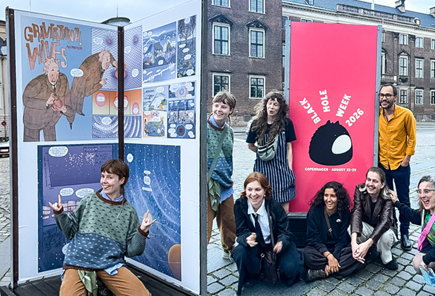 Black Holes Comic book Artists - Collage