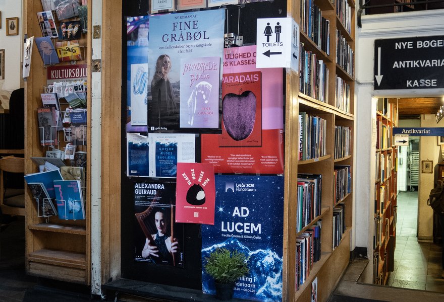 Poster of Black Hole Week 2026 at Paludan bookstore, Copenhagen