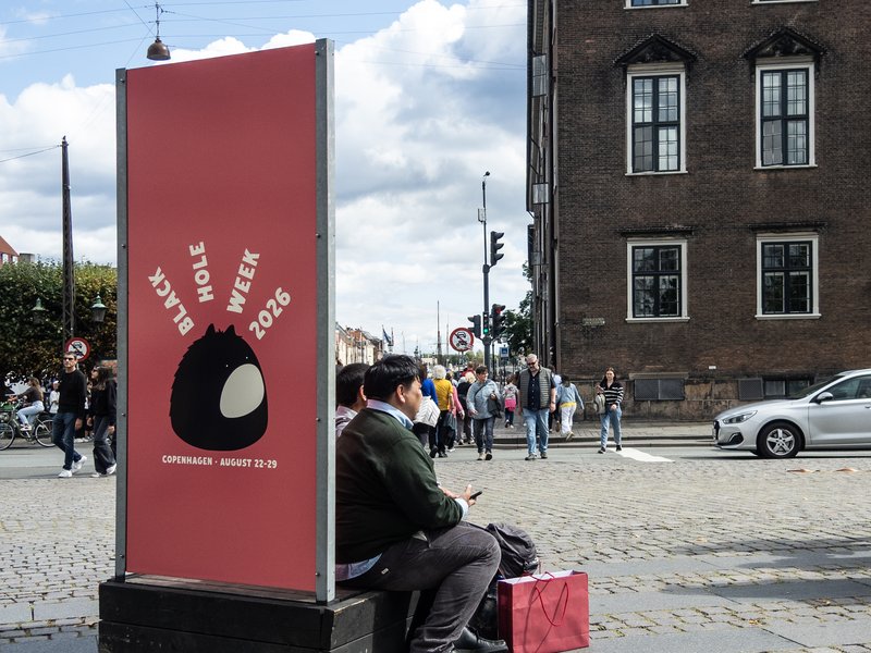 Comics on public display at Kongens Nytorv