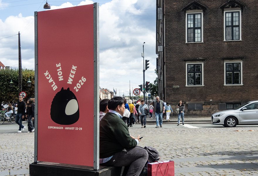Comics on public display at Kongens Nytorv
