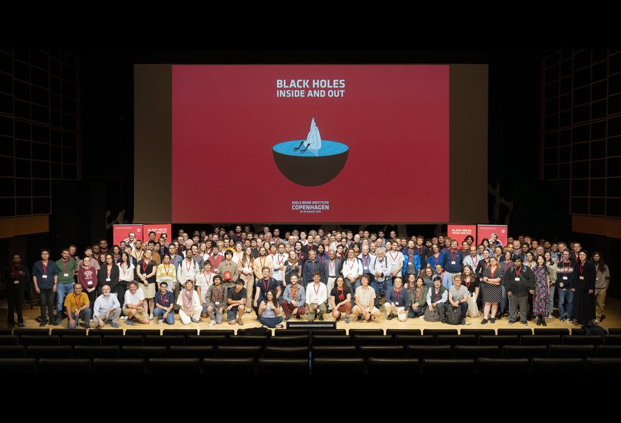Group photo of the conference "Black Holes Inside and Out", Copenhagen, 2024