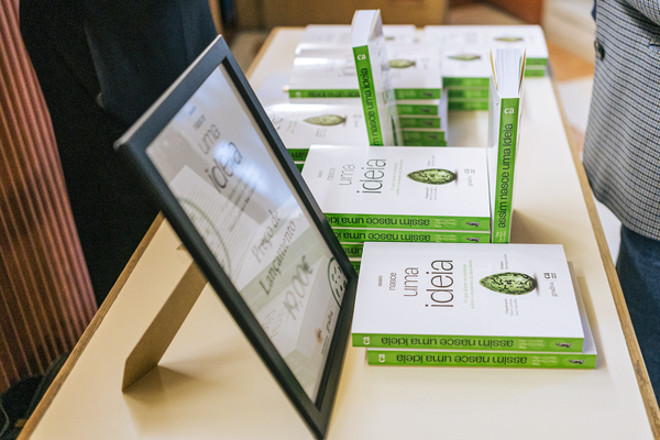 "Assim nasce uma ideia", book launch, Tècnico, October 16, 2025