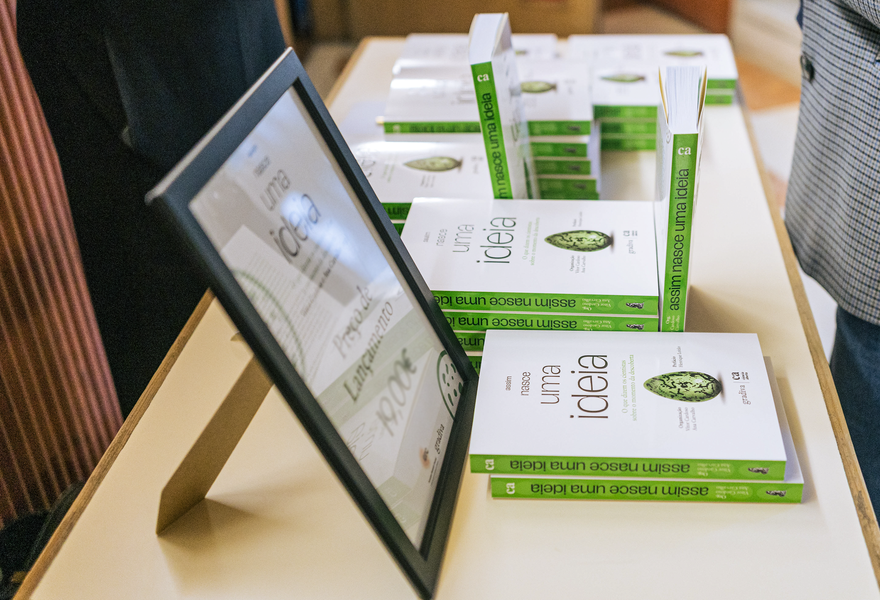 "Assim nasce uma ideia", book launch, Tècnico, October 16, 2025