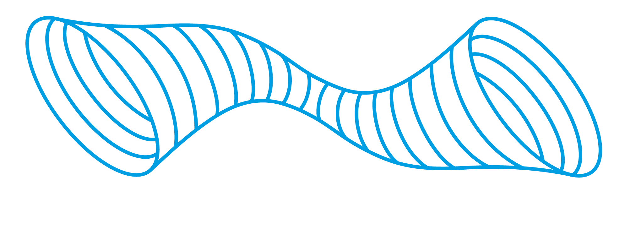 The Center of Gravity cyan navbar logo
