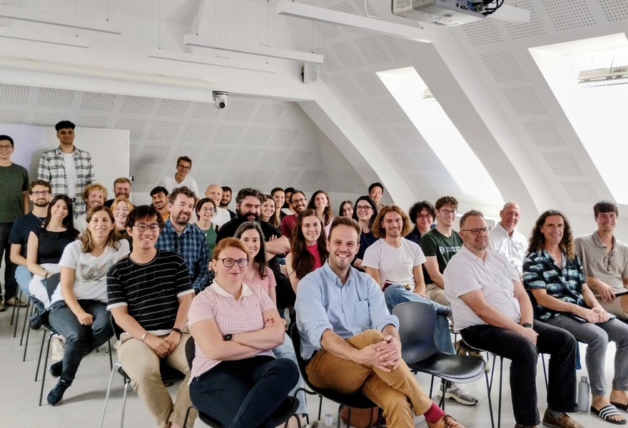 Center of Gravity members at an all-center group meeting