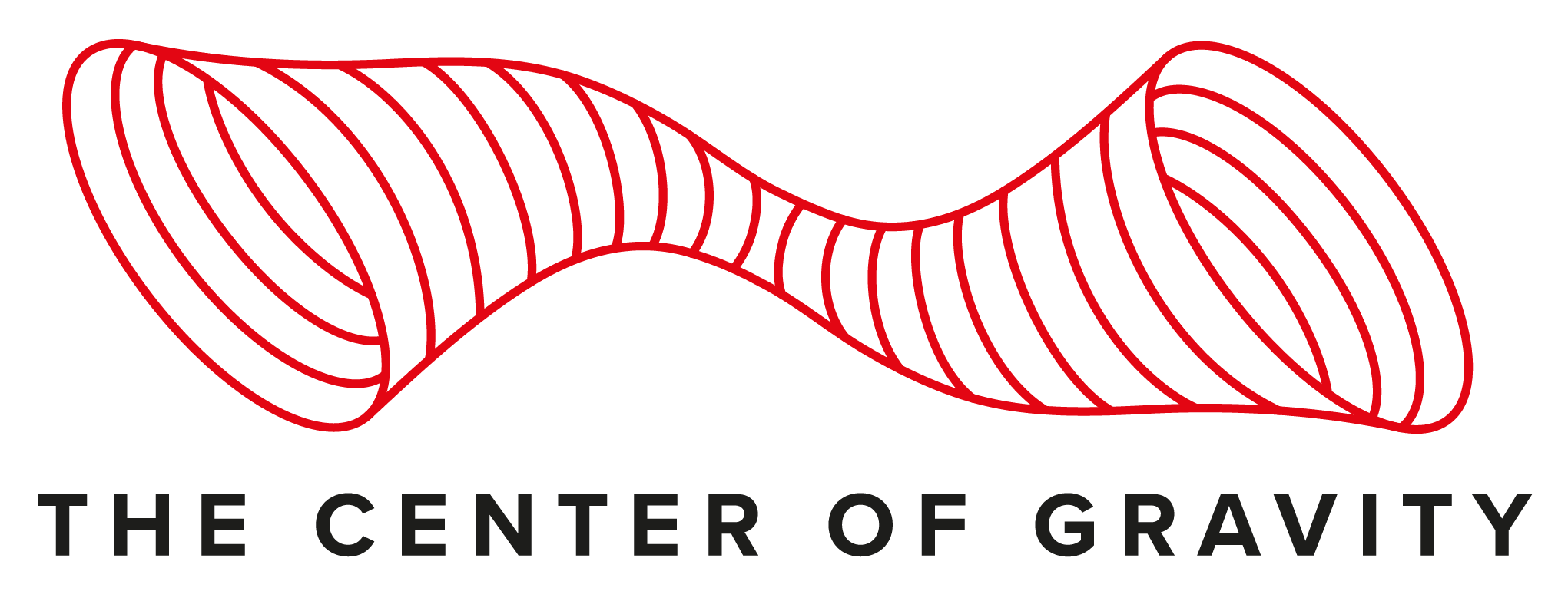 The Center of Gravity red navbar logo