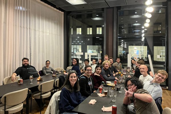 Photo of CoG members at a social event