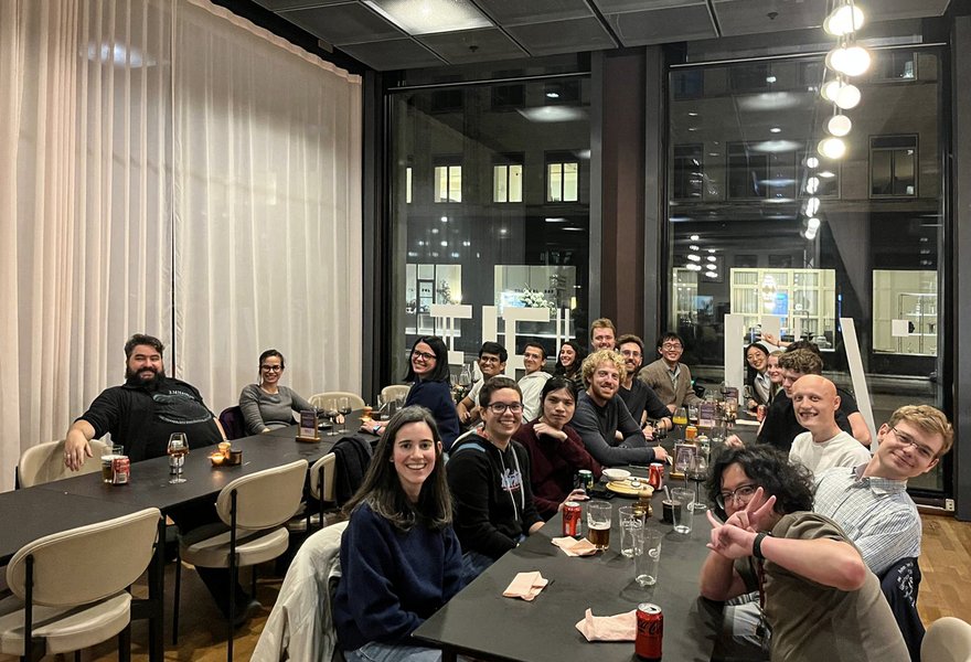 Photo of CoG members at a social event