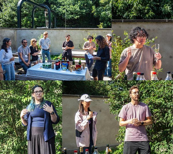 Farewell party for Jann Zosso, Marica Municci, Rico Lo and Rodrigo Panosso.