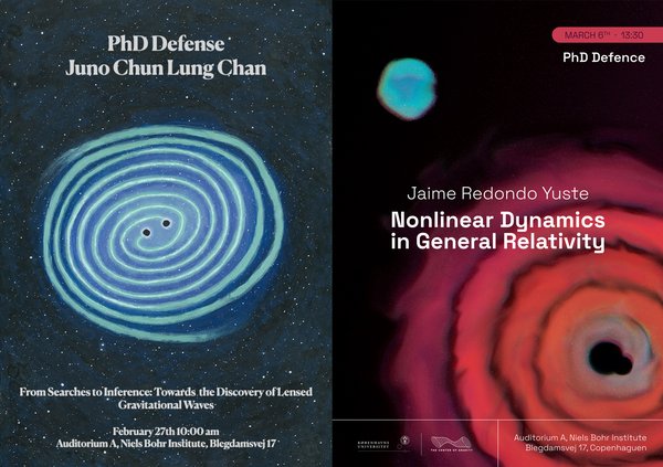 PhD posters - Juno Chun Lung Chan and Jaime Redondo-Yuste