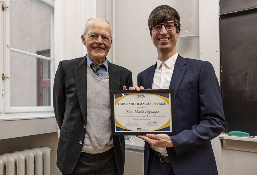 Lars Kann-Rasmussen with Jose M. Ezquiaga, 2026