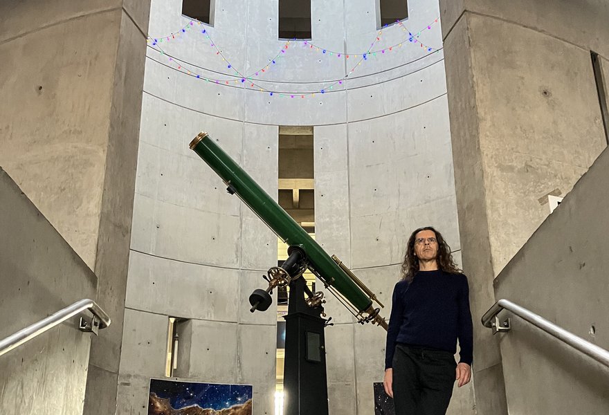 Vitor Cardoso at the Bloomberg Center for Physics and Astronomy, Johns Hopkins University